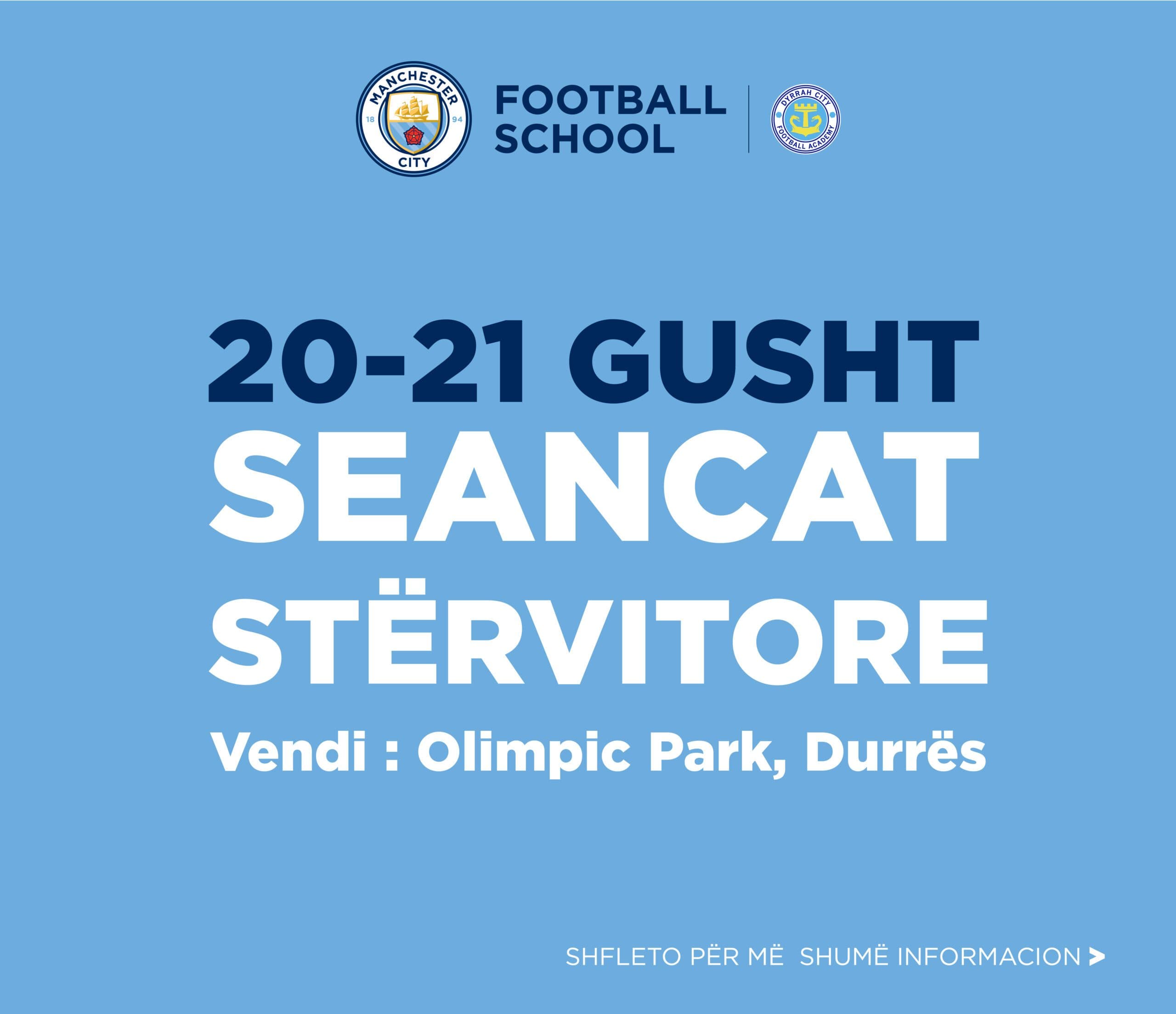 Seancat Stërvitore | 20-21 Gusht