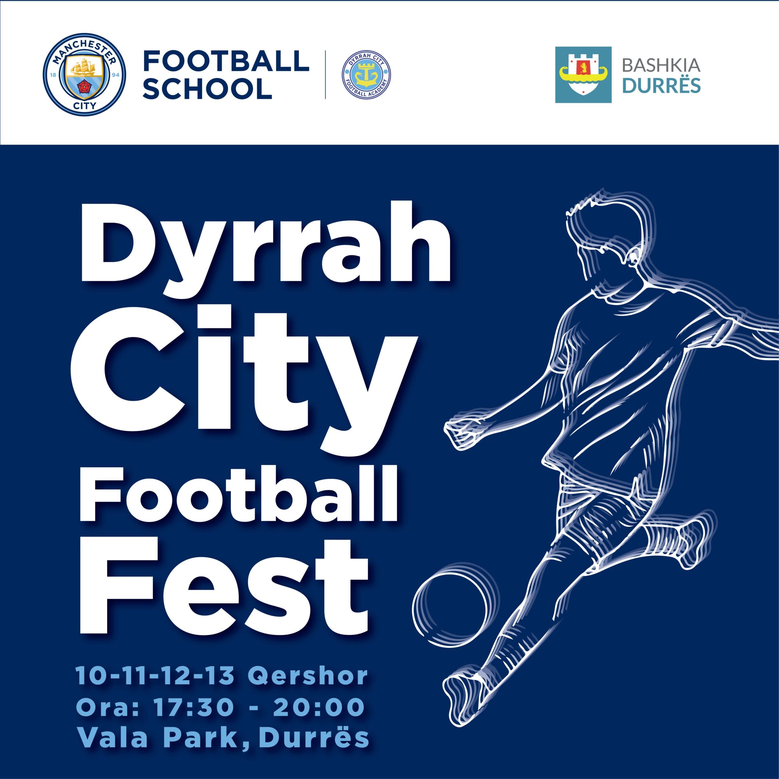 “Dyrrah City Football Fest” në qytetin e Durrësit!